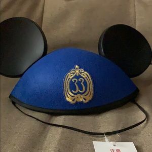 Club 33 Mickey Ears Hat with original packaging